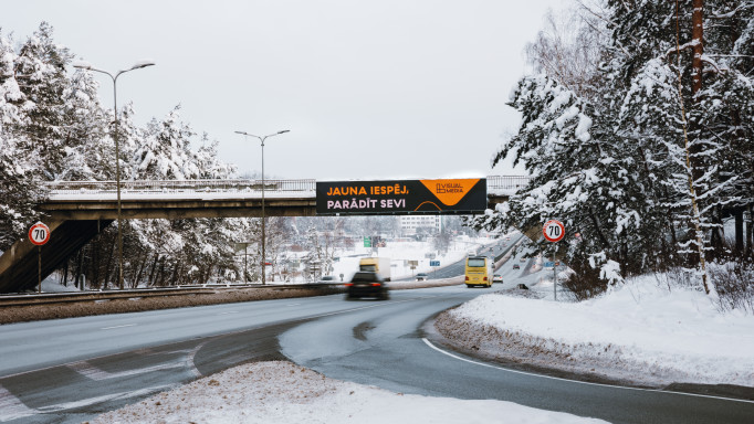 Overpass No. 25 (over Brīvības Street in Jaunciema Street, view from Riga to Sigulda)